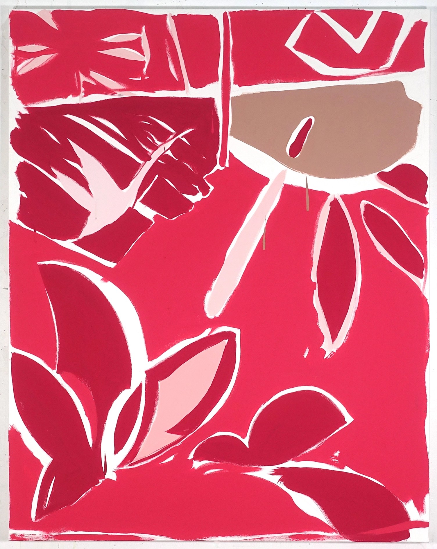 Peinture contemporaine de Maël Le Briand - 2024. marronnier