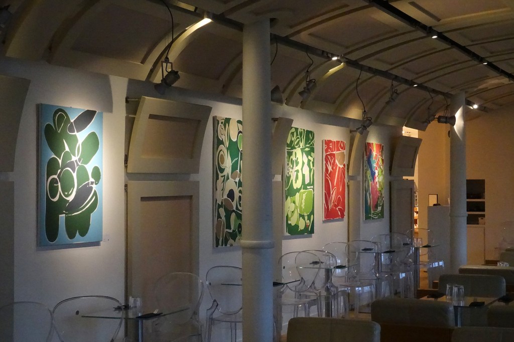 Exposition de Maël Le Briand au Bon Marché 2024 - Peintures