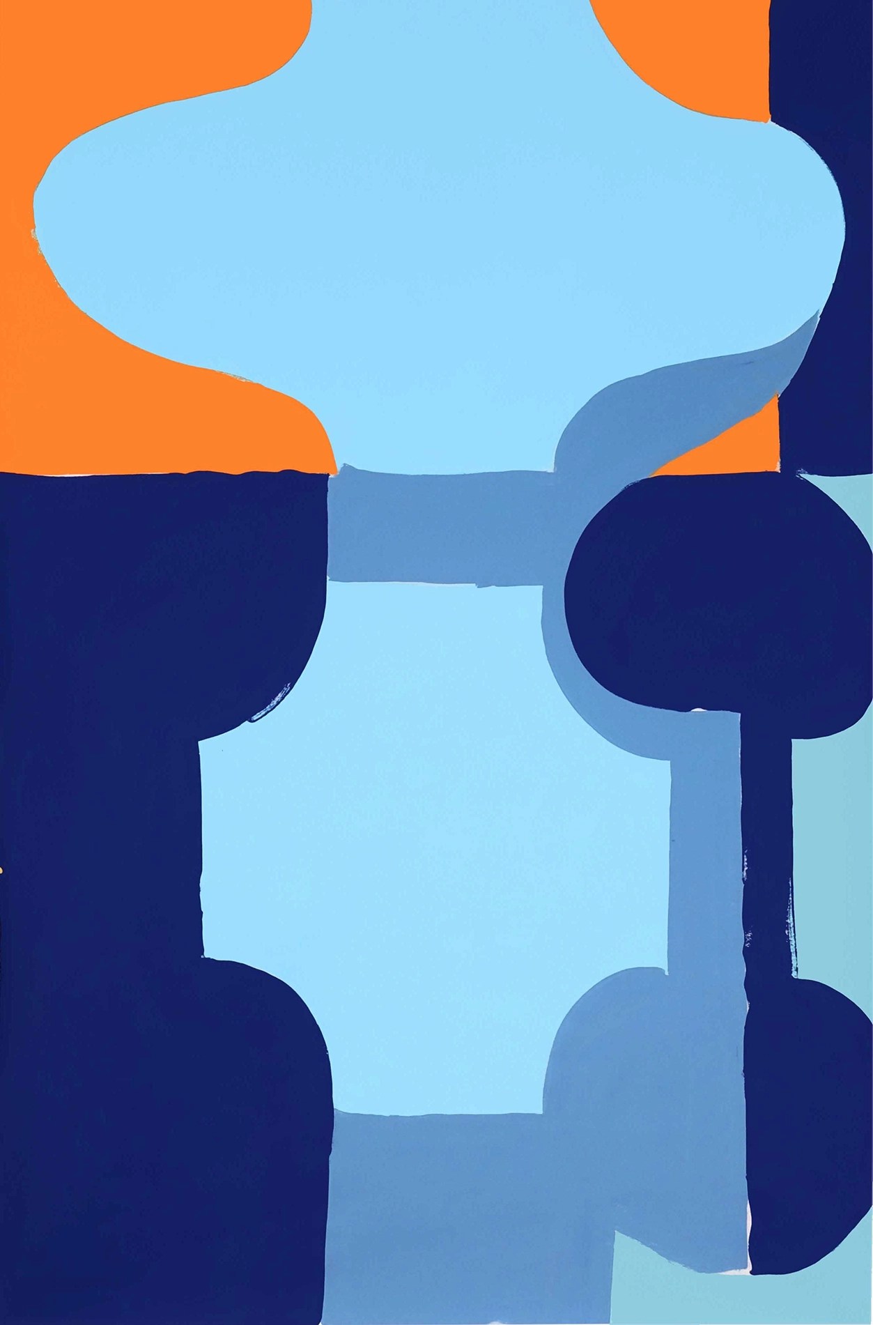 Peinture contemporaine de Maël Le Briand - 2023. max feeley ode