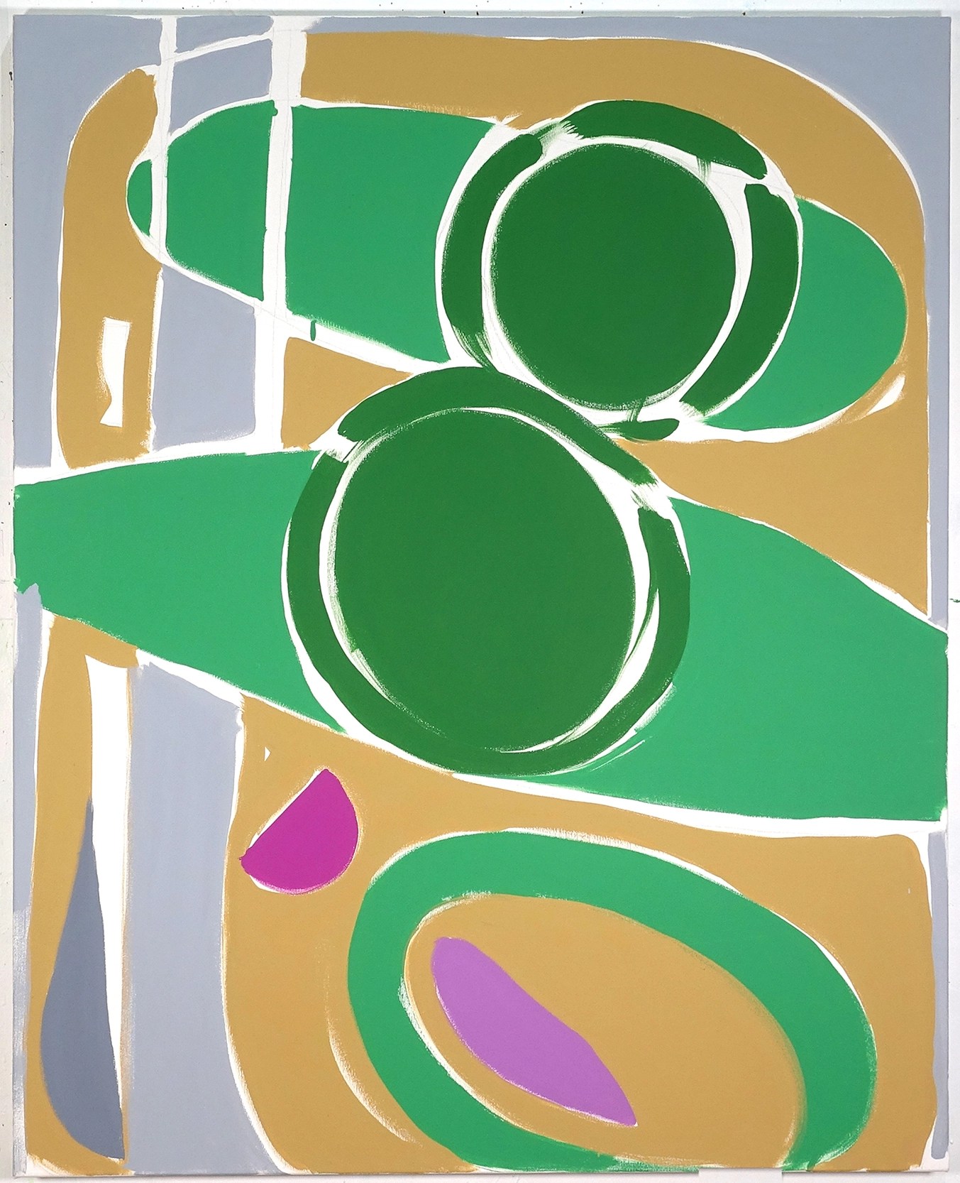 Peinture contemporaine de Maël Le Briand - 2024. paysages série bon marché